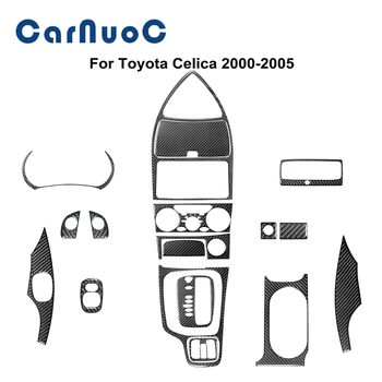 3D Auto Samolepky Pro Toyota Celica 2000-2005 Auto Renovovat Proužky Příslušenství Moudlings Uhlíkových Vláken Materiálu, Interiérové Dekorace