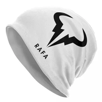 Rafa Nadal Logo Klobouk Pletené Čepice Hip Hop Street nakoupila čepice Čepice Čepice Pánské Dámské Jarní Čepice Multifunkční