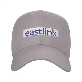 EastLink Logo Grafický Tisk Ležérní Džínové čepice Pletené čepice Baseball cap