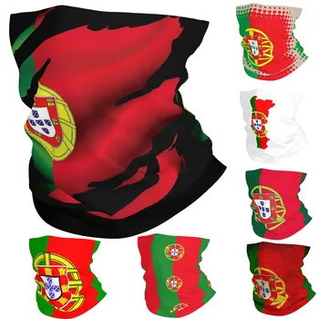 Vlajka Portugalsko Vlajka Šátek Na Krk Kamaše Tištěné Maska Šátek Multifunkční Kukla Na Koni Unisex Dospělé Zimě