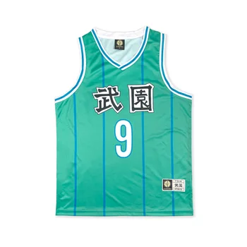 Anime Slam Dunk Takesono ODA 9# Basketbal Jersey Cosplay