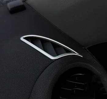 Pro Volkswagen VW TIGUAN 2010-2016 ABS Interiér Přední Vzduch-Stav Otvor Výstupní Kryt Střihu malé Auto Příslušenství, Samolepky W4