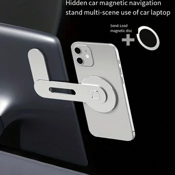 1 kus palubní desky uprostřed obrazovky držák na mobilní telefon s tři volitelné barvy, silné magnetické slitiny hliníku mobilní pho