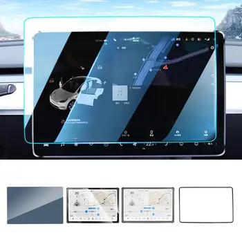 Tvrzené Sklo Chránič Obrazovky Určený Pro Tesla Model Y3 Anti-Oslnění HD Screen ProtectoR Fólie pro Ochranu Příslušenství
