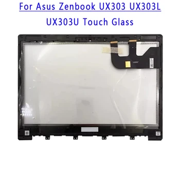 13.3 palcový Dotykový Sklo náhradní Pro Asus UX303 UX303L UX303U Touch Screen Digitizer Sklo s rámečkem rámeček