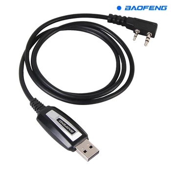 Baofeng 2 Piny Konektor softair Psát frekvence linka pro UV-5R serise 888S walkie talkie Profesionální USB kabel Příslušenství CD
