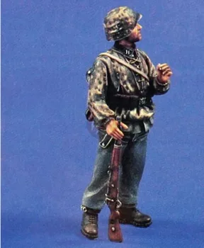 Měřítku 1/35 Die-Cast Pryskyřice Obrázek Model Stavební Sestavy Odpočívá Voják Hobby Historie Miniatury v Nesmontovaném stavu a bez Nátěru 1105