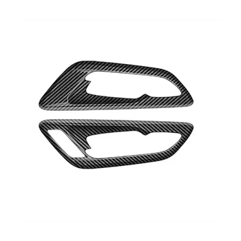 Auto Uhlíkových Vláken Vnitřní Dveře Mísy Panel Vnitřní kliky Protector Kryt pro Toyota Alphard 40 Série 2023+ RHD