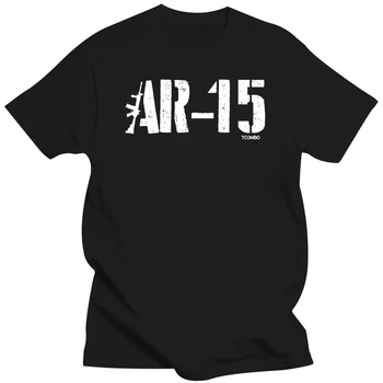 2019 Nové Značky Levné Prodej 100 % Bavlna AR-15 Zbraní Men T-Shirt Graphic Košile