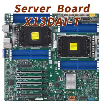 X13DAI-T pro Supermicro základní Deska,4th Gen Xeon Škálovatelné Procesory,Socket LGA-4677,Broadcom BCM57416 Dual Porty 10G LAN