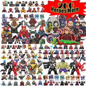 Disney Hračky Superhrdinové, Stavební Bloky Mini Akční Figurky 200 Více Postavy Model Hračky Pro Děti, Dárky K Narozeninám