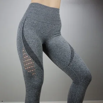 2019 Ženy Energetické Seamless Legging Bříško Ovládání Jóga Kalhoty Super Elastické Tělocvičně Kalhoty Vysokým Pasem, Sport, Legíny, Běžecké Kalhoty
