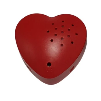 Nové ABS Materiál ve tvaru Srdce Zvuk, Hlasový Záznamník pro plyšáky Hlasové Zprávy