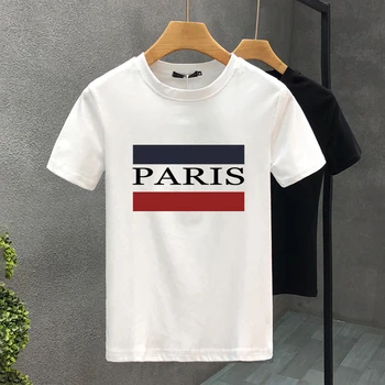 2023 Nové Paříž Módní Kreativitu Nové Jaro Léto Osobnosti T-shirt Pro Muže je Luxusní Tisk T shirt Man T Tričko Ženy