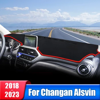 Auto Palubní desky Kryt Pro Changan Alsvin 2018 2019 2020 2021 2022 2023 Nástroj psací Stůl Sun Odstín Non-slip Pad Příslušenství