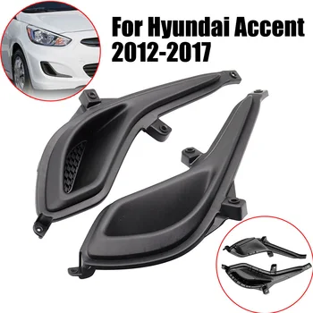 2ks Pro Hyundai Accent 2012-2017 Přední Nárazník Mlhové světlo Mlhové Světlo Spodní Mřížka chladiče Kryt Car Styling Příslušenství