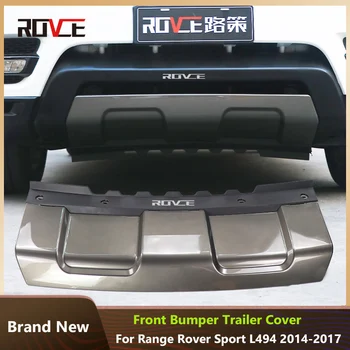 ROVCE Auto Přední Trailer Kryt Fit Pro Land Rover Range Rover Sport L494 2014-2017 Přední Nárazník Stráž Desky Příslušenství