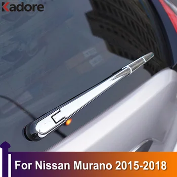 Pro Nissan Murano 2015 2016 2017 2018 Chromované Lišty Stěrače Zadního Okna Kryt Čalounění Ocas Stěračů Strip Auto Příslušenství