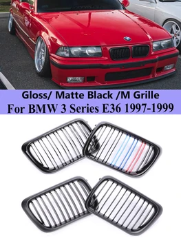 Přední Nárazník Racing Mřížka Ledvin Uvnitř Facelift Refting M Barva Grily Kryt Pro BMW 3 Série E36 1997-1999 320i 325i 328i