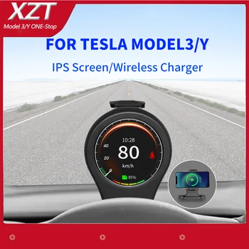 Vhodný Pro Tesla Dashboard Režim 3/Y Speciální Digitální LCD Displej Hud Lnstrument