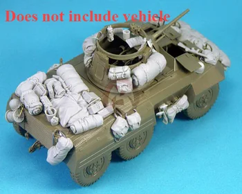 1:35 Měřítku Pryskyřice Die-cast Obrněné Vozidlo Tank Chariot Částí Modifikace Neobsahuje Nelakované Model Tanku 35766