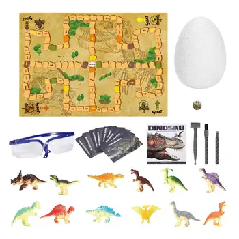 Dinosaur Fosilních Kopání Kit Vykopat Dinosauří Vejce Výkopové Kit Kmenových Aktivit K Objevování, Vejce Hračky A Vědeckých Experimentů