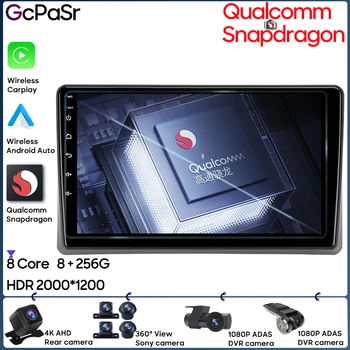 Qualcomm autorádio Android Video Pro Toyota Land Cruiser 10 J100 100 1998-2007 GPS Navigace Auto Stereo 5G Wifi Obrazovky Dash BT