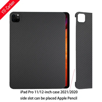 YTF-Oxid Skutečné uhlíkové vlákno ochranné pouzdro Pro Apple iPad Pro 11