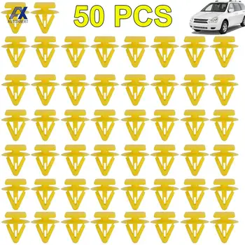 50KS Auto Panel Dveří Obložení Interiéru Klipy Boční Lišta Upevňovací Nýty Plastové Uzávěry Pro Hyundai Sonata KIA OE# 85815-33100