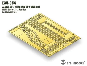 ET MODEL E35-054 druhé světové VÁLKY Sovětský JS-2 Blatníku Leptané díly Pro TAMIYA 35289 (Ne Tank)