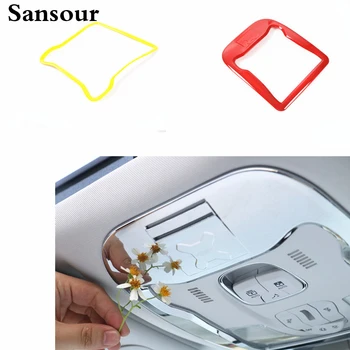 Sansour ABS Interiérové Lišty Chrom Přední Lampa na Čtení Kryt Čtení Světlo Dekorace Kryt pro Jeep Renegade 2015
