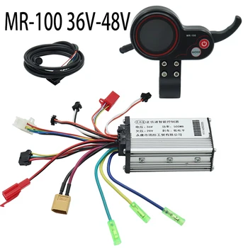 36V 500W Řadič MR-100 LCD Displej Metr Palubní desky Kit pro KUGOO M4 Elektrický Skútr Příslušenství
