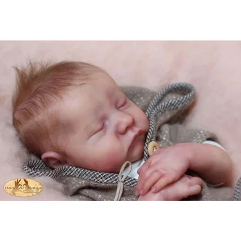 21 cm Reborn Baby Doll Kit Levi Nelakované Bebe Reborn Reallista Soft Touch Nedokončené Prázdné Miminka Reborn Kit Části Panenky