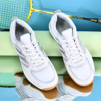 Pánské badminton boty, sportovní komfort, vnitřní fitness obuv, ženy profesionální školení boty na tenis