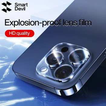 SmartDevil One-piece, Full-obrazovka Corning Skla Fólie pro iPhone 15 Pro Max 15 Plus HD Objektiv Tvrzené Sklo pro iPhone 15 Pro