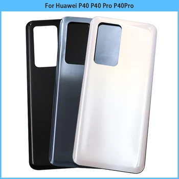 10KS Pro Huawei P40 / P40Pro Baterie Zadní Kryt 3D Skleněný Panel Zadních Dveří Pro Huawei P40 P40 Pro Baterie Bydlení Případě Nahradit