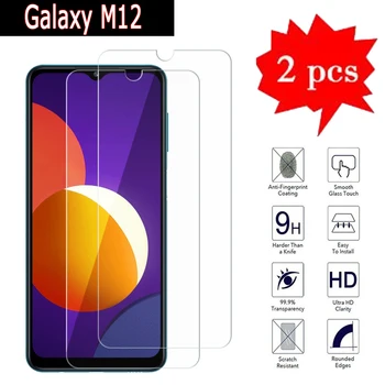 2-1ks Premium Glass Pro Samsung M12 Kryt Telefonu, ochranná Fólie Na Samsung Galaxy M12 M 12 9H nevýbušné Tvrzeného Skla