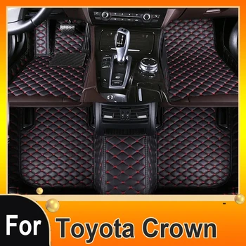 Autokoberce Podlahy Pro Toyota Crown Royal Saloon S200 2008 2009 2010 2011 Vodotěsné Podlahové Rohože Auto Interiérové Díly Auto Příslušenství