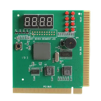4-Místný LCD Displej PC Analyzer Diagnostická Karta základní Deska Post Tester Počítačové Analýzy PCI Karta Networking Paměť Cpu
