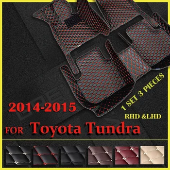 Auto Koberečky Pro Toyota Tundra 2014 2015 Vlastní Auto Nohy Podložky Automobilové Koberce Krytí Interiéru Příslušenství