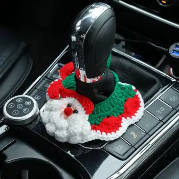 Vánoční Roztomilé Interiéru Vozu Příslušenství Univerzální Auto Gear Zahrnuje Řazení Grip Shift Manuální Kryt Převodovky Ochranný Rukáv Knoflík W4g6