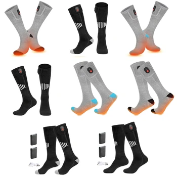 Vyhřívané Ponožky pro Muže, Ženy Dobíjecí Elektrické Vyhřívané Ponožky Zimní Noha Teplejší
