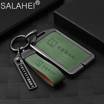 Auto Smart Remote Key Fob Pouzdro Protector Shell Taška Pro Extrémně Krypton 001 ZEEKR NFC Karty Bezklíčové Klíčenka Příslušenství