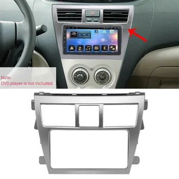 Autorádio Rám Dash Panel Stereo Střihu Pro Toyota Vios 2007-2011 2012 & Belta 2005-2008 & Yaris Sedan 2006-2018 2Din
