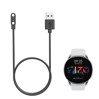 Smartwatch Dock Nabíječka Adaptér USB Nabíjecí Kabel pro Realme TechLife DIZO Watch R Chytré Hodinky Nabíjení Drát Příslušenství