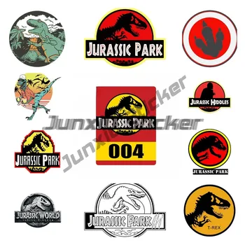 Jurský Park Logo Auto Samolepky na Auto Motocross Závodní Notebook Helmu, Kufr, Kolo, kajak Skútr Vinyl Obtisk Vodotěsné