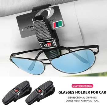 Auto Brýle Případě Auto Sluneční Clony sluneční brýle, Brýle Držák Klip pro Toyota GR Gazoo Racing Sportovní Auto Stic Zboží Auto Příslušenství